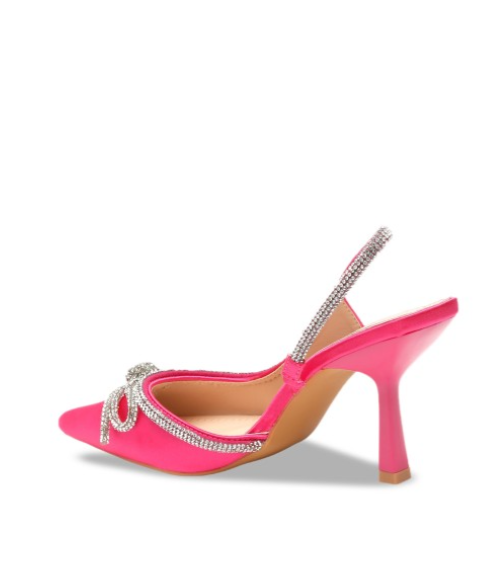 flat n heels embellished slingback pointed toe slim heels flat n heels embellished slingback pointed toe slim heels